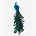 thumbnail image 6 of Fufafayo under $5 Artificial Peacock Birds, Natural Feathered Peacock with Long Tail, Christmas Peacock Ornaments for Crafts Home Wedding Party Christmas Tree Ornaments, 6 of 6