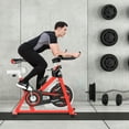 thumbnail image 2 of Gymax Exercise Bike Stationary Belt Drive Indoor Cycling Bike Gym Home Cardio, 2 of 10