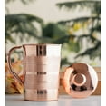 thumbnail image 2 of Indian Art Villa Copper Jug with Luxury Design and Lid - 58 OZ, Handmade Pitcher, 2 of 3