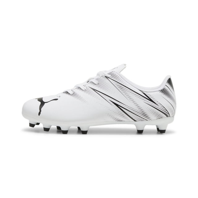 Tenis de Futbol Puma Attacanto FG/AG Jr Blanco-Negro 107480 05 24 CM Unisex