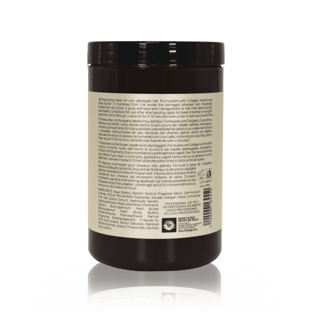 Emergency Re-Construction Mask with Collagen & Active Plant Stem Cells, 33.8oz by Linange