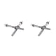 thumbnail image 2 of Wosthever 2 Pieces Professional Practical Drum Screws Wear-resistant Metal Drum Tension Percussion Lightweight Instrument Key-Screw Rods Como se muestra 2Conjunto, 2 of 6