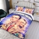 thumbnail image 3 of La Teoría del Big Bang Conjunto de sábanas temático, trío de piezas, cómodo y amigable con la piel, diseño único, regalo de decoración para el hogar para familiares, amigos y fans,173cm *218cm, 3 of 6