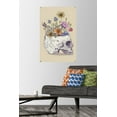 thumbnail image 2 of Rachel Caldwell - Flower Skull Wall Poster with Push Pins, 22.375" x 34", 2 of 3