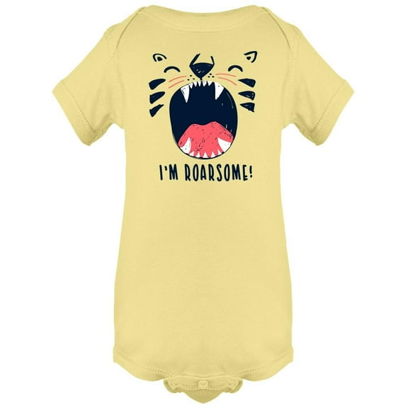 I'm Roarsome! Cute Tiger Bodysuit Infant -Image by Shutterstock, 18 Months