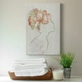 thumbnail image 6 of Fashion Floral Silhouette I Premium Gallery Wrapped Canvas - Ready to Hang - 40 x 60, 6 of 9