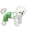Green, variant on Dog Jumpsuit Clothes Outfit Jumper Clothes for Boy Girl Dog Summer Apparel