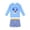 Blue Stripes, variant on weVSwe Boys Rashguard and Swim Trunks Set -UPF 50 Swimwear 2-10 T
