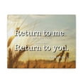 thumbnail image 5 of Scripture Walls  Return To Me Zechariah 1:3 Bible Verse Canvas Christian Wall Art Ready to Hang Unframed, 5 of 17