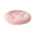 thumbnail image 2 of Comfortable Round Artificial Chair Pads,Soft Fluffy Chair Seat Cushion Plush Cushions Seat Pad for Home Office Meditation Practical Non- Chair Pad(15.74 inch,Round), 2 of 7