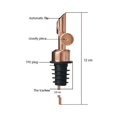 thumbnail image 2 of 4pcs Stainless Steel Weighted Pourer Wine Pourer Food ,c, 2 of 5