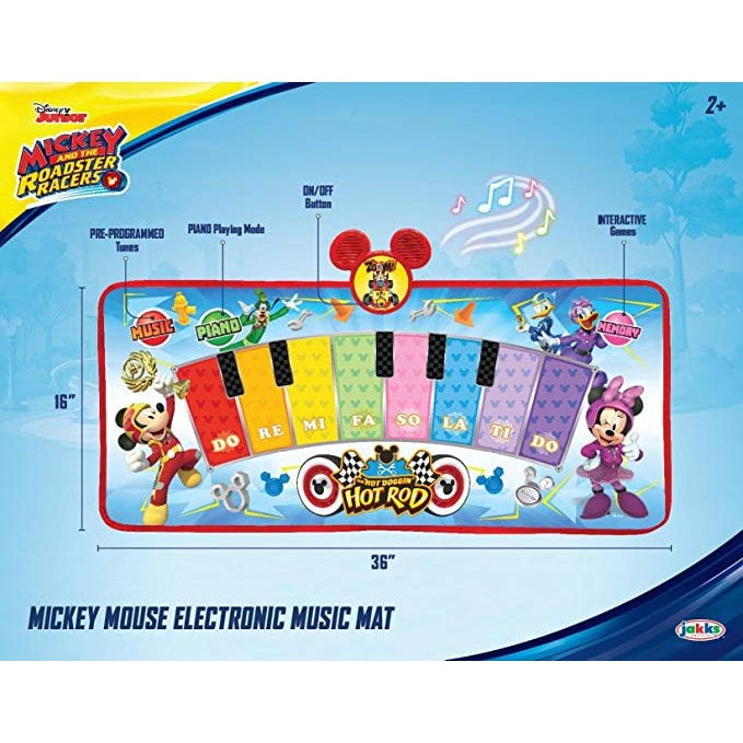 Mickey Mouse And The Roadster Racers Electronic Music Mat Play