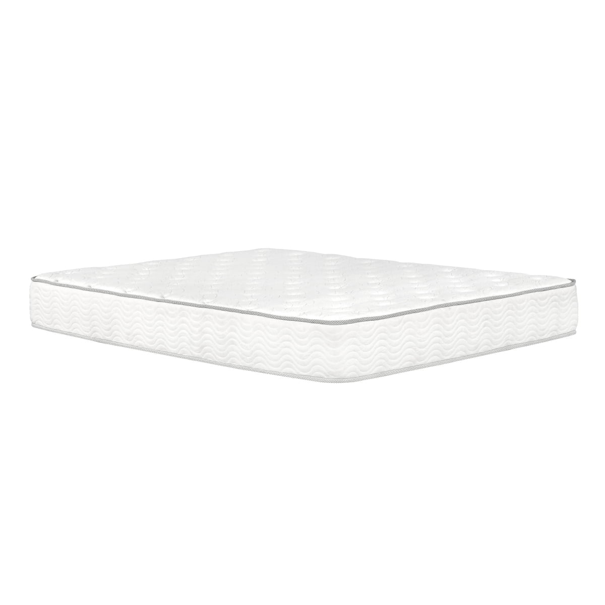 Newboti Furniture 9 in. King Size Pocket Coil Spring Mattress in a Box, Pressure Relief Low Motion Tranfer Technology, White BN.7423