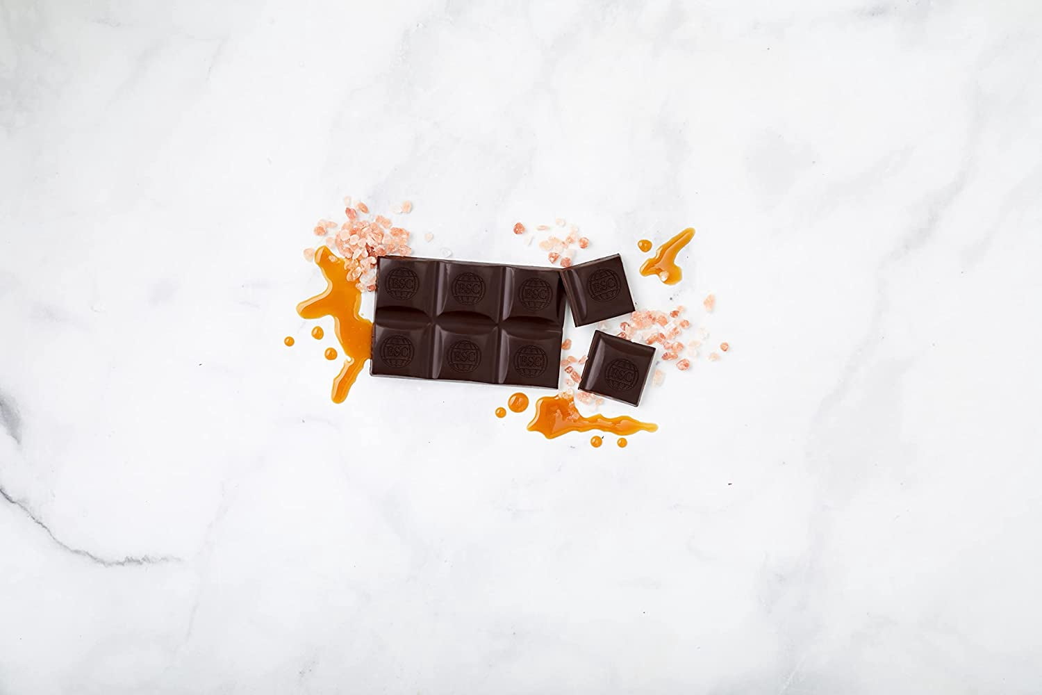 Endangered Species Chocolate Bar - Dark Chocolate - Caramel - Sea Salt - 3 oz - Case of 12