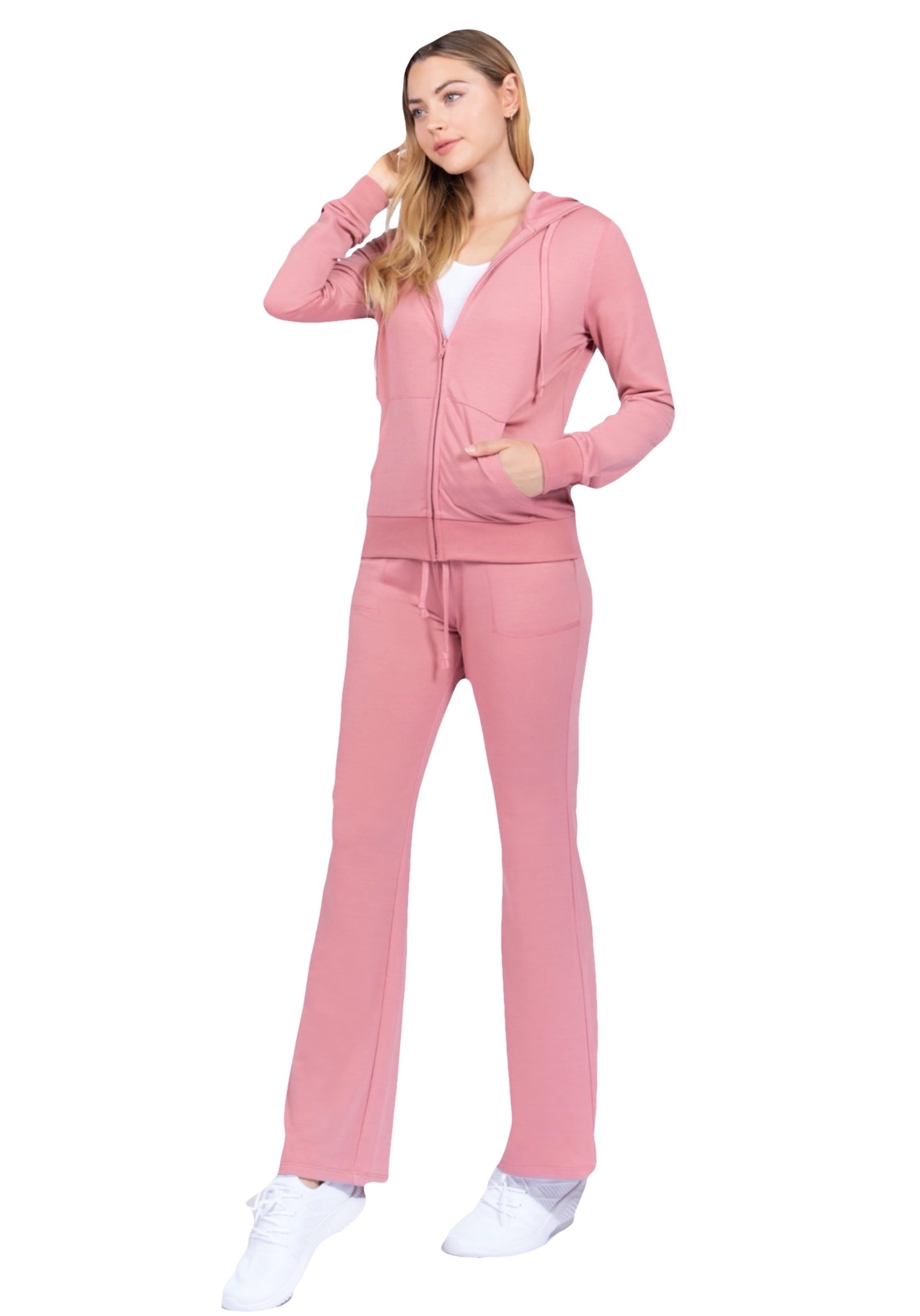 ClothingAve. Women's 2 Piece Sweatsuit/Tracksuit Set | Cozy