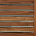 thumbnail image 3 of Chaise Berçante de Patio en Bois pour Extérieur, Brun, 3 of 6