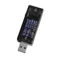thumbnail image 2 of 10VA Dual USB Current Voltage Charging Detector Tester Battery Voltmeter Sturdy Ammeter Charger Tester ,Live Data, 2 of 9