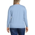 thumbnail image 2 of Lands' End Women's Plus Size Relaxed Supima Cotton T-Shirt, 2 of 3