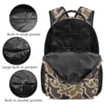 thumbnail image 6 of Jeiento Kids School Backpack Water-Resistant Adjustable Straps Backpack for Elementary School Hiking, 16 Inch Duck Camouflage Hunting Bookbag, 6 of 7