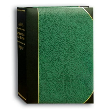 Bad Album Cover Pioneer Photo Albums 50-Pocket Hunter Green and Black Ledger Style Leatherette Cover Photo Album for 5 by 7-Inch Prints ()