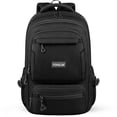 thumbnail image 4 of TONGJM School Backpack, Large Capacity Bookbag for 15.6inch Laptop, Water Resistant Bookbag for School Travel Work, Casual Daypack for Men Women Teens, 4 of 11