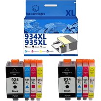 934XL 935XL 934 935 Ink Cartridges Compatible for HP Pro 6230 6830 6835 6812 6815 6820 Inkjet Printers, Leak-Proof Design Crisp Printing