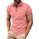 thumbnail image 1 of Men's Summer Leisure Culture Breathable Short Sleeved Shirt Top M, 1 of 4