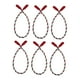 thumbnail image 2 of Juego de 6 cintas reutilizables y fáciles de moldear para guirnaldas navideñas, ideales para empaques y decoraciones flexibles, perfectas para calceti Rojo blanco verde, 2 of 8
