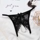 thumbnail image 1 of Lencería sexy para mujer, con encaje, perla caliente, masaje, abertura, transparente, sexy, pantalones T, 1 of 6