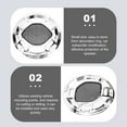 thumbnail image 2 of Hemoton 2pcs Car Speaker Protector Mesh Metal Speaker Grill Case Metal Speaker Circle, 2 of 8