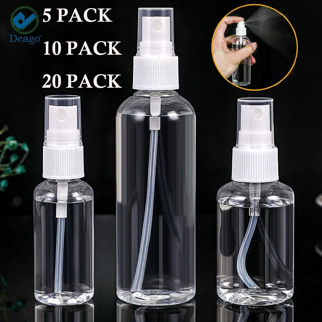 1 ounce plastic spray bottles