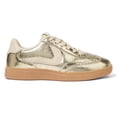 thumbnail image 3 of LUCKY STEP Womens Classic Retro Sneakers Non Slip Fashion Casual Shoes,Gold, 3 of 7