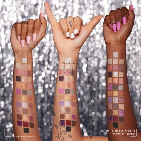 NYX Professional Makeup Party On Sunset 32-Color Eyeshadow Palette