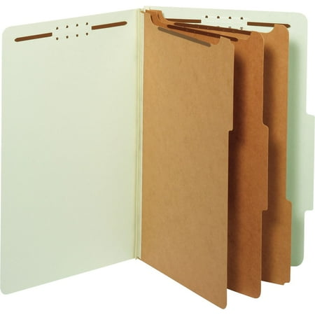 Globe-Weis Classification Folders Legal 3 Dividers 29091