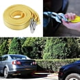 thumbnail image 2 of Potente Cuerda Remolque para Coche Cuerda Remolque Reflectante Fluorescente 4 Metros Y 5 Toneladas Engrosamiento Doble Capa/correa Remolque para Vehículo, 2 of 7