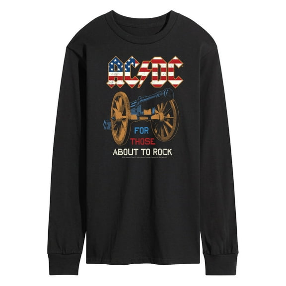ACDC - For Those About To Rock - Men's Long Sleeve T-Shirt