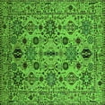 thumbnail image 1 of Ahgly Company Indoor Square Oriental Green Traditional Area Rugs, 5' Square, 1 of 4