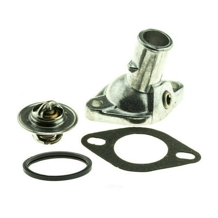 Engine Coolant Thermostat Housing Assembly - Compatible with 1988 - 1995 Chevy C2500 4.3L V6 1989 1990 1991 1992 1993 1994