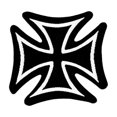 thumbnail image 1 of Patch Croix en Fer à Coudre, 1 of 1