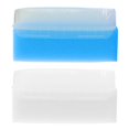 thumbnail image 1 of CUITING 2pcs Cradle Cap Sponge for Newborn Bath Time Blue and White, 1 of 7