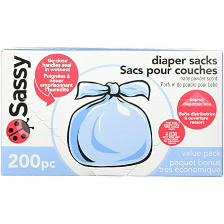 Sassy Diaper Sacks, 200 Count