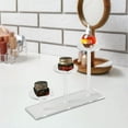 thumbnail image 6 of Acrylic Display Stand Tiered Perfume Organizer Clear Display Riser Multi Level Design for Collectibles Decor, 6 of 9
