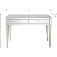 thumbnail image 3 of Silver Beaded Console Table, 3 of 10