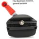 thumbnail image 2 of Lawnmower Throttle Cable With Choke Lever Lawn Mower Drive Cable Mower Accessories Lawn Mower Accessories(1set, Black Red), 2 of 5