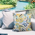 thumbnail image 3 of Decorative Indoor Outdoor Waterproof Lumbar Pillows - 18''x18'' with Included Inserts - Stylish Comfort for Your Patio Furniture, Garden Chairs, or Indoor Déco, 3 of 3