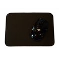 thumbnail image 2 of Tapis de Souris en Cuir Noir de Luxe Robuste, 2 of 3