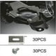 thumbnail image 2 of 30 Pack Grass Blades For Husqvarna With Double Sharp Stainless Steel Blade 36.5*18.5*0.65mm,versailles, 2 of 4