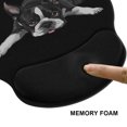 thumbnail image 4 of WIRESTER Mouse Pad Wrist Rest Support Cushion, Boston Terrier Dog Lying Down Looking Up, 4 of 6