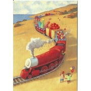 Train Around Bend Greeting Card
