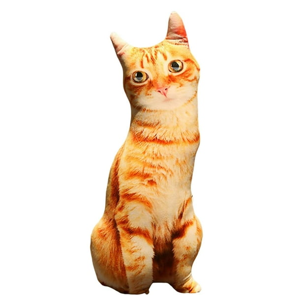 Figura de acción de cojín adorable, juguetes de peluche impresos en 3D, muñeco de animal cómodo de peluche estilo B